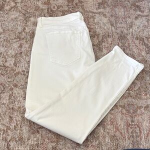 GAP Women's White Skinny Jeans